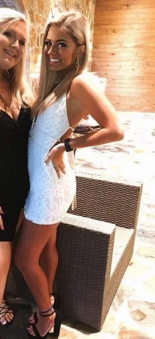 Tobi White Mini Dress - Image 6