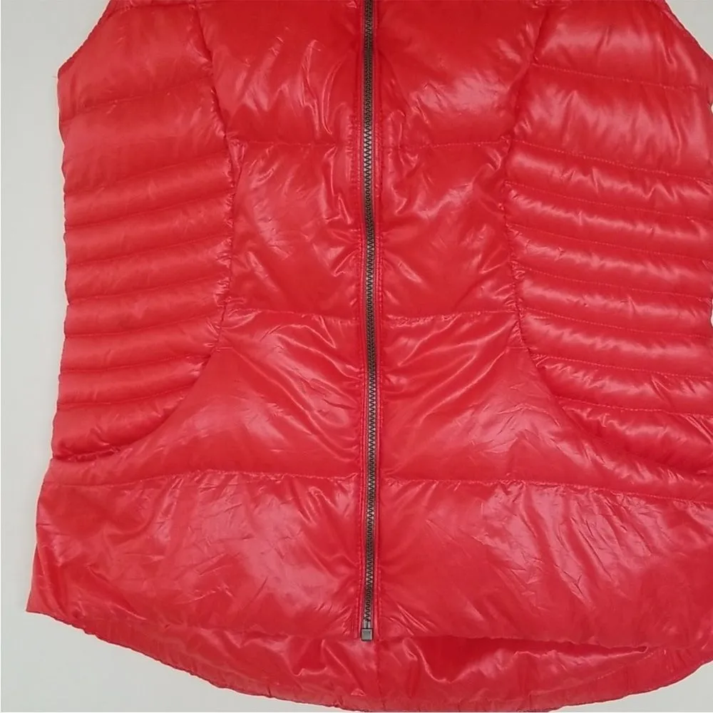 Like New Lululemon Fluffin Awesome Down Puffer Vest in Alarming Red 4 - Image 9