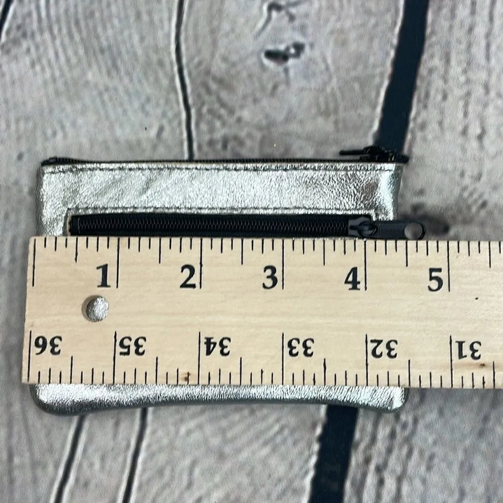 Vera Pelle Silver Coin Purse Silver - Image 7