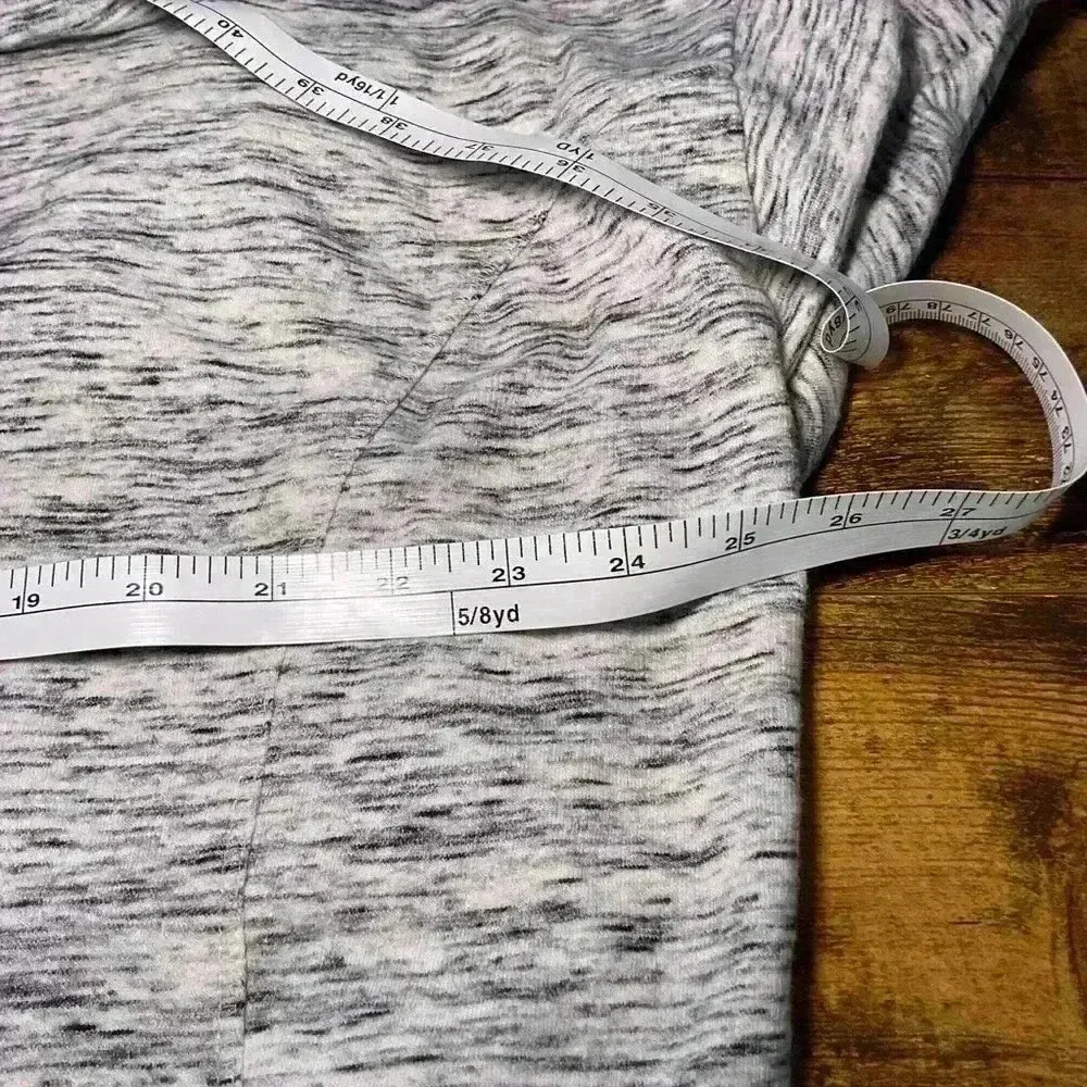 PureJill by J. Jill black and white casual shirt. Crew neck, 3/4 sleeve Size XL - Image 7