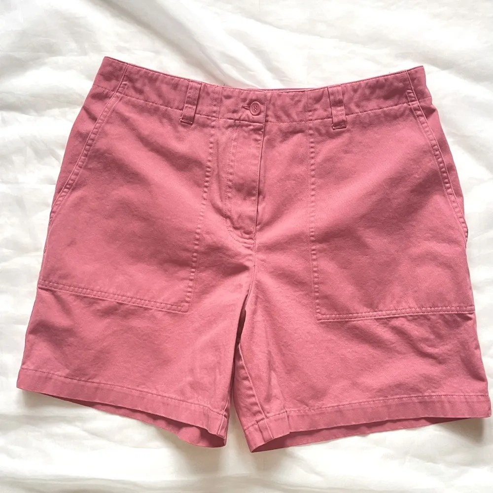 Jones New York Sports Pink Bermuda Shorts Casual Cotton Blend - Image 5