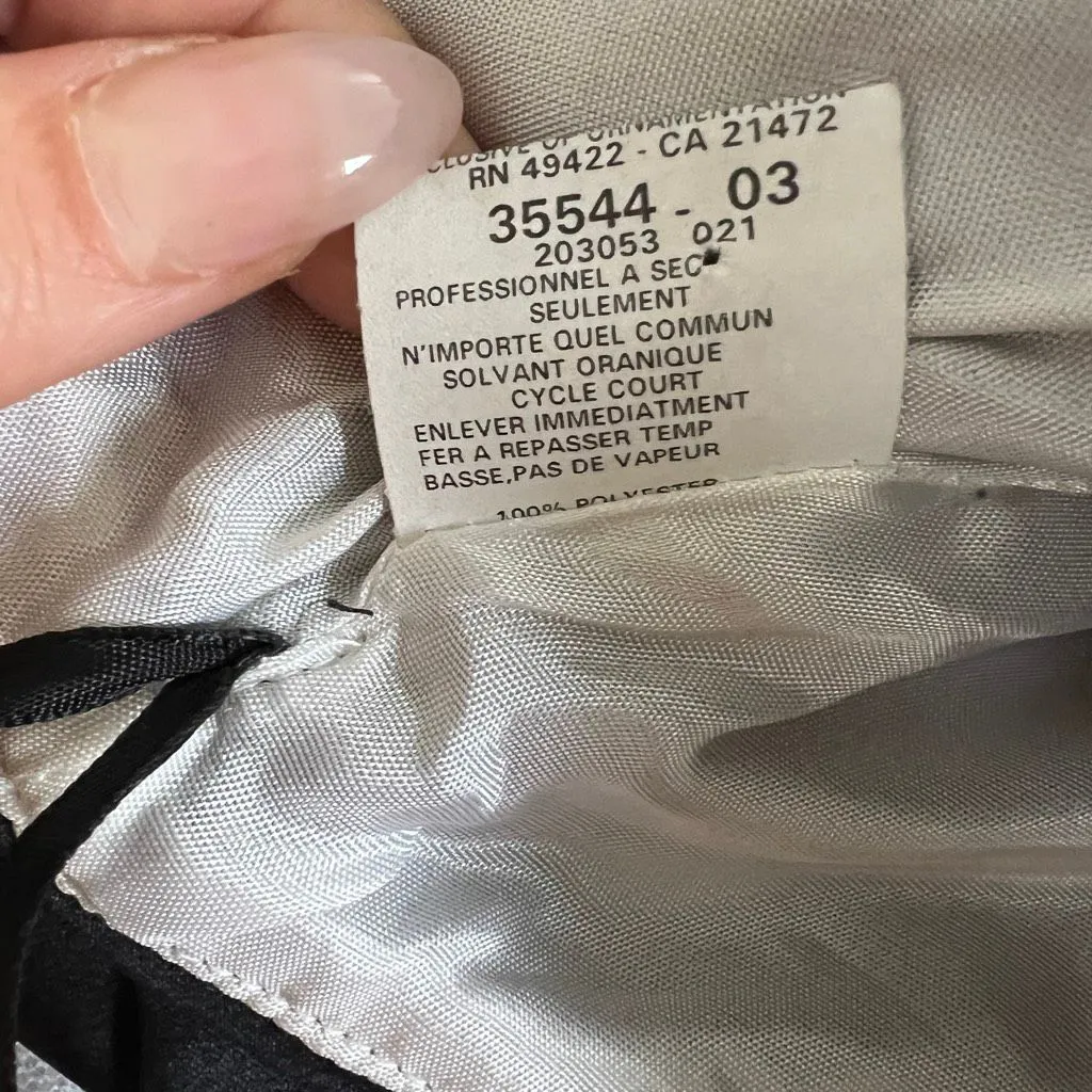 Vintage Y2K Jessica McClintock Gunne Sax Strapless Mermaid Gown NWT Deadstock - Image 10