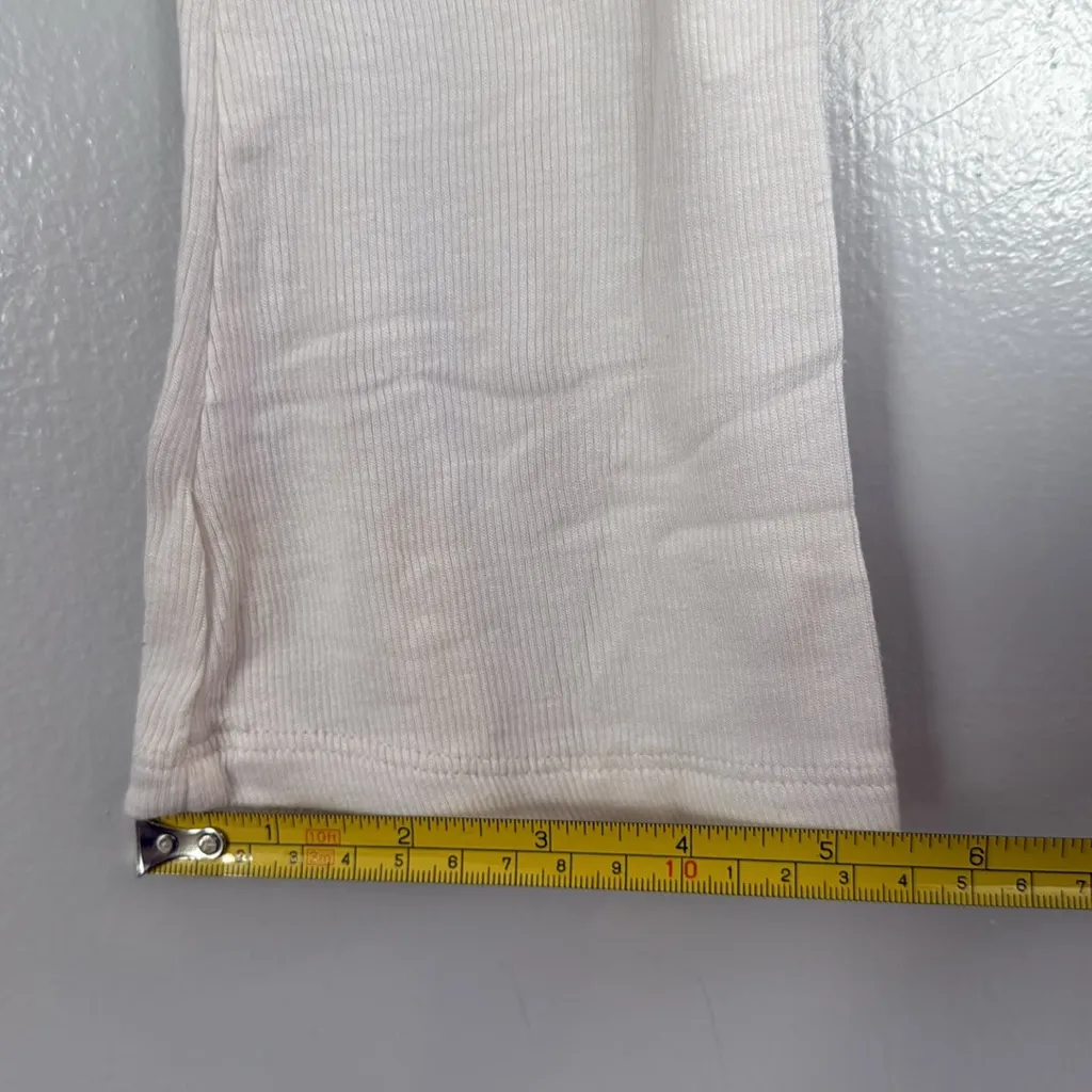 MOVING SALE Guess White Brooke Bell Sleeve Turtleneck Crop Top - Image 12