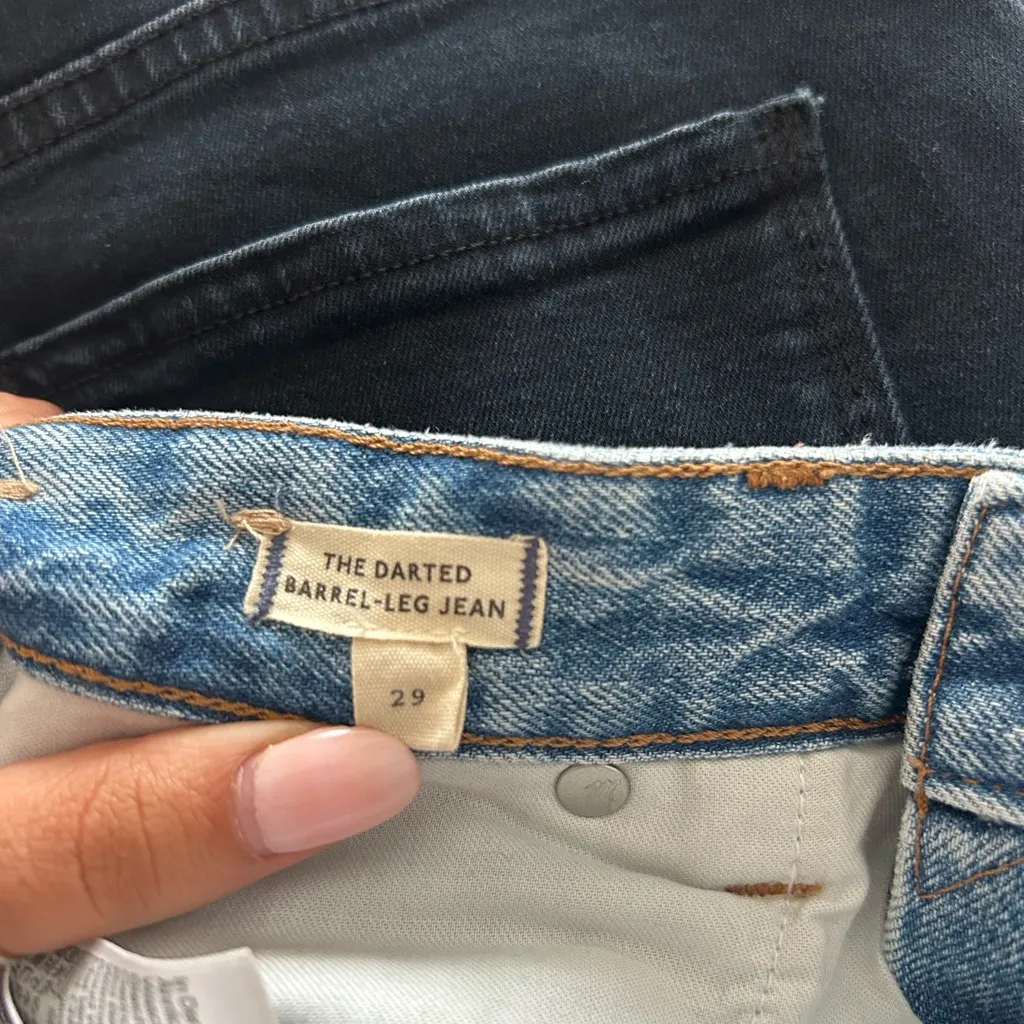 Madewell The Darted Barrel-Leg Jean - Image 5