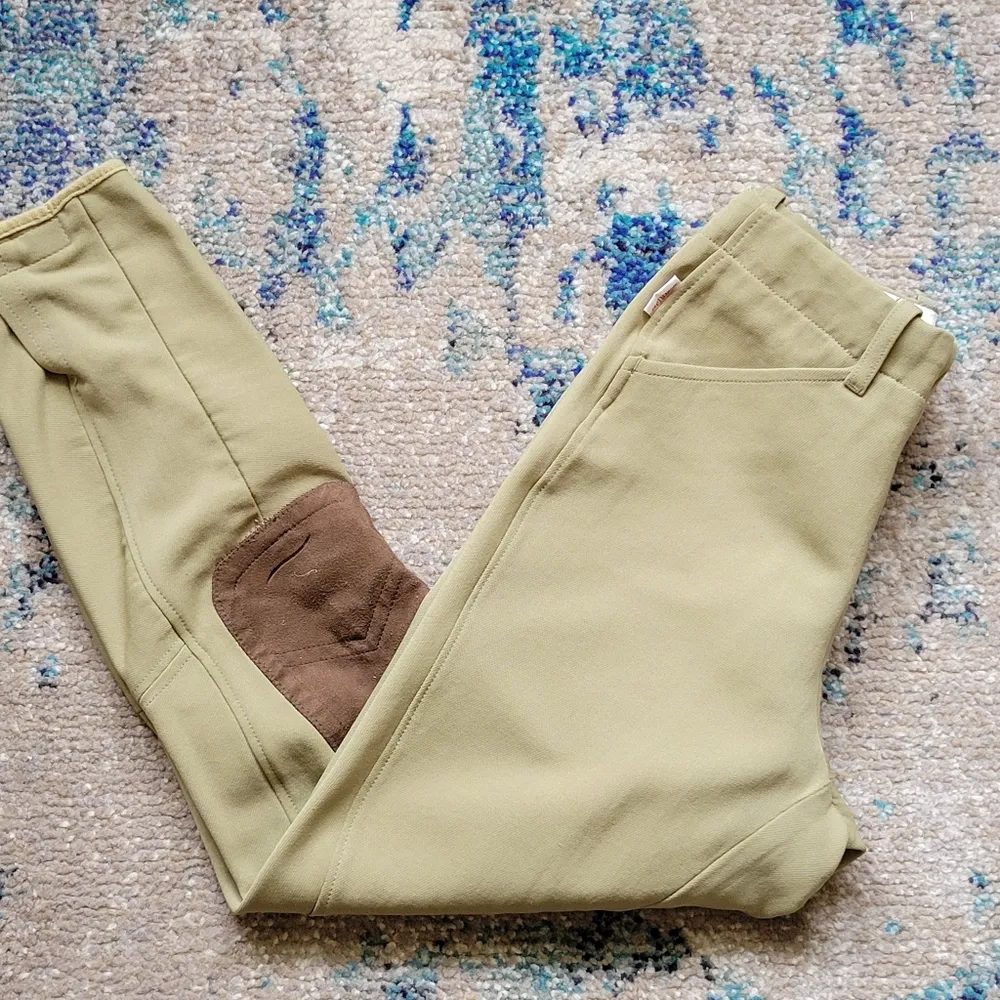 TuffRider  Legend Side Zip Ladies Breeches - Regular Size 28 - Image 3