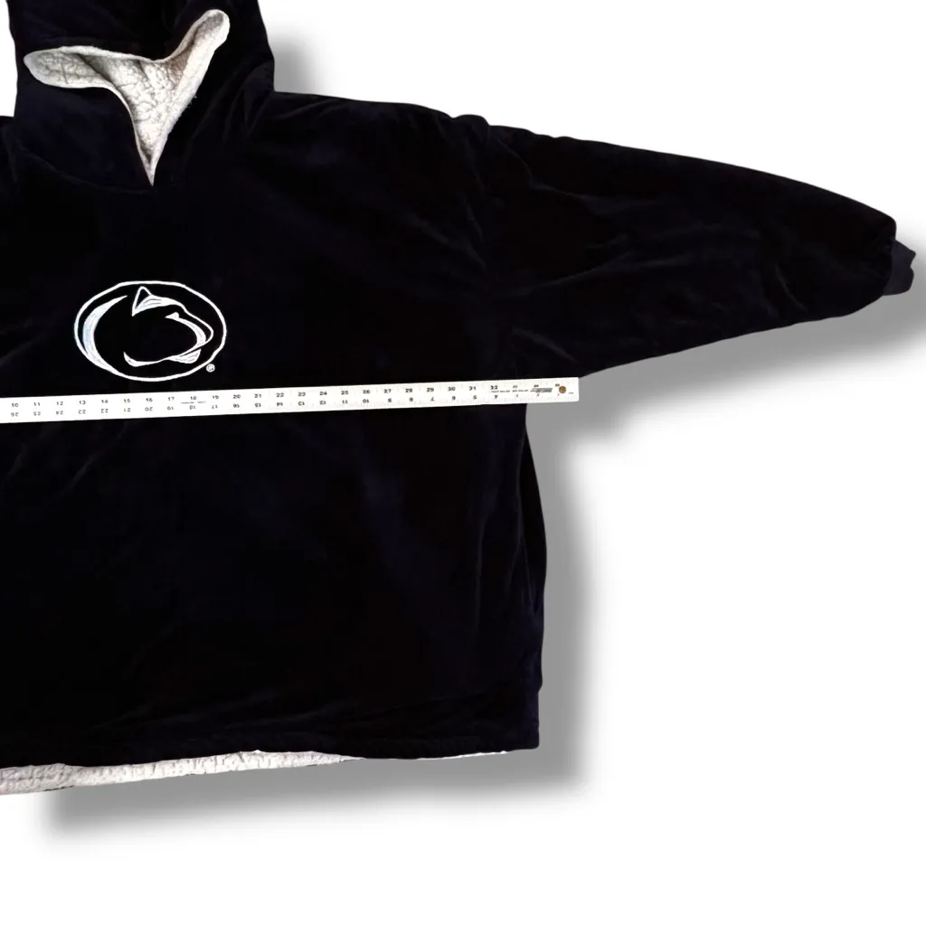Penn State Big Logo Hoodeez Blue One/Size Over Sized Pullover Sports NCAA - Image 8