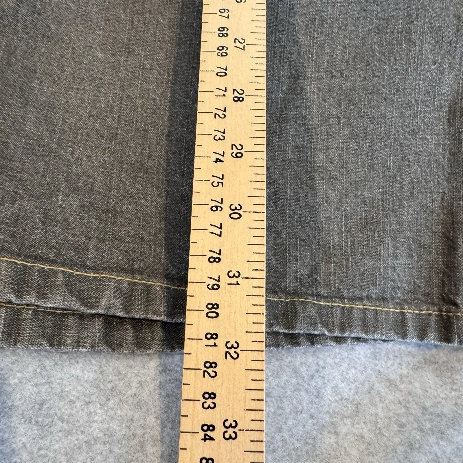 Vintage Y2K Willi Smith Skirt Womens 8 Blue Jean Pink Embroidered Hippie Boho - Image 13