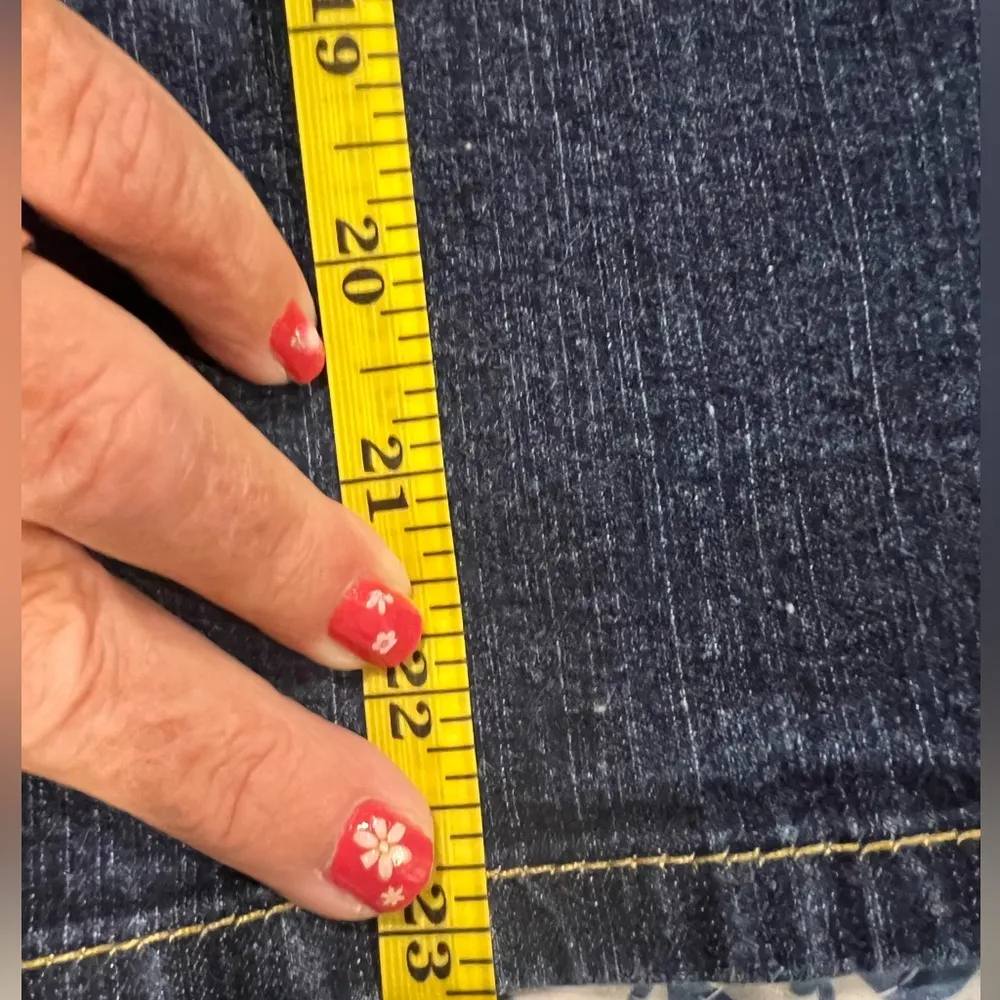 Vintage Y2K Ralph Lauren Jean Pencil Skirt Size 10 - Image 9