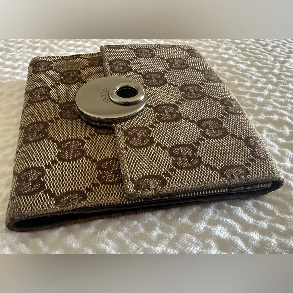 Gucci  Jacquard GG  Logo‎ Bifold Wallet - Image 5