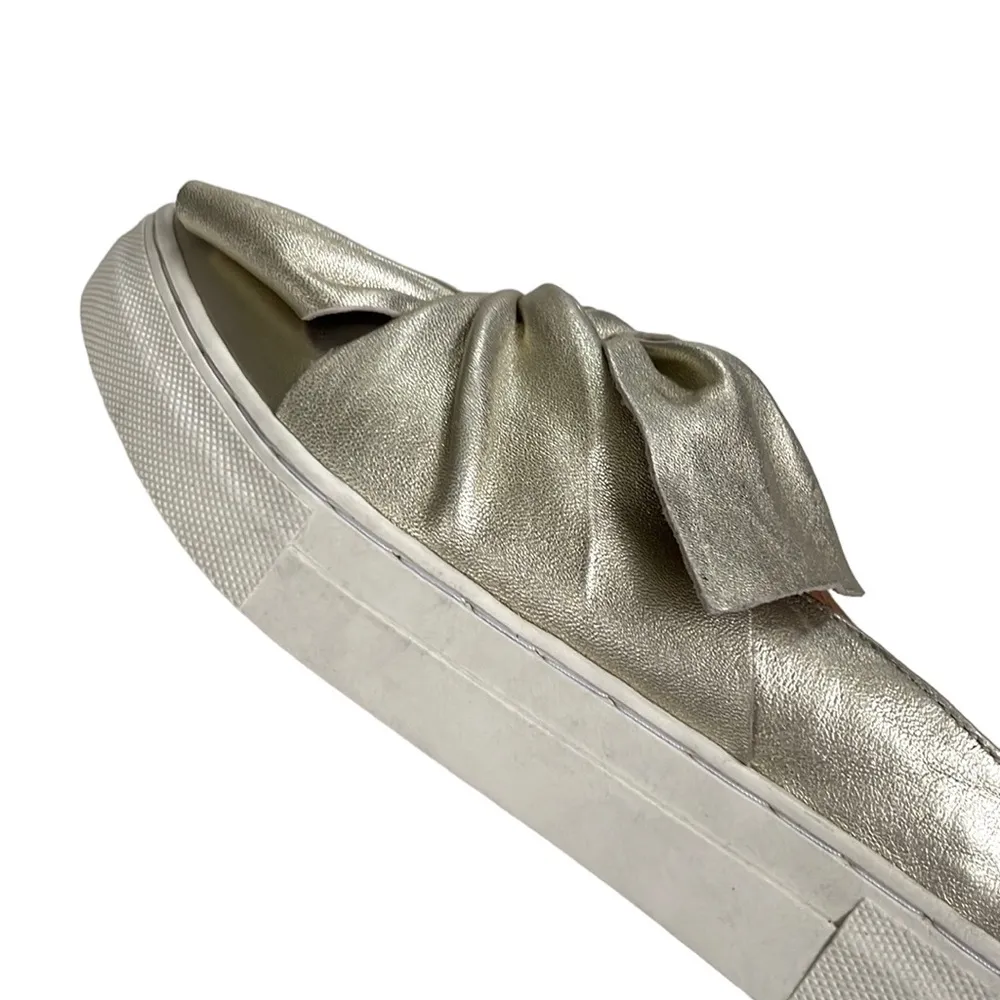 EUC Seychelles Leather Jubilant Mules Gold Size 6 - Image 5