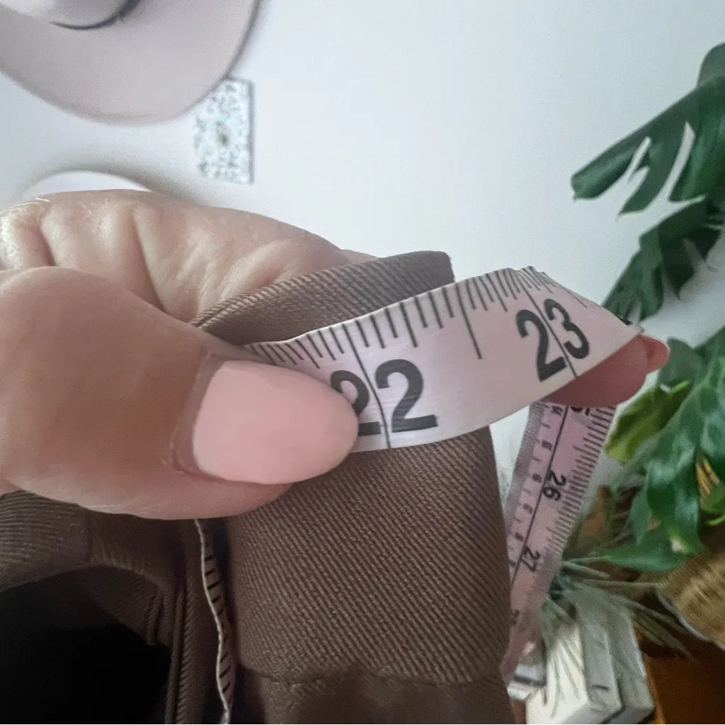 PRINCESS POLLY Archer Pants Chocolate‎ Brown Women’s SIZE 20W academia office - Image 8