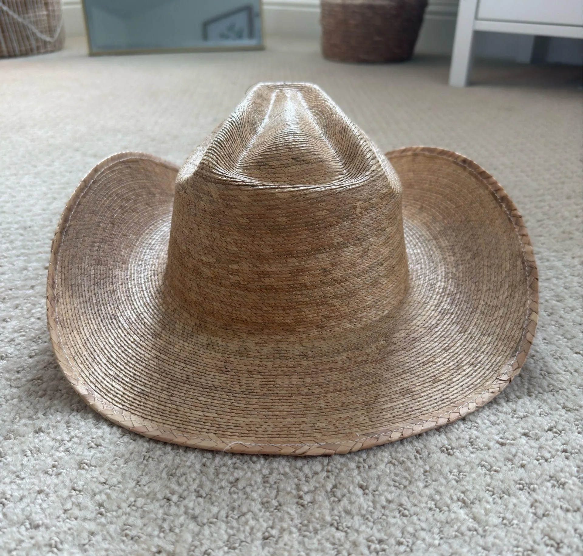 Straw cowboy hat - Image 2