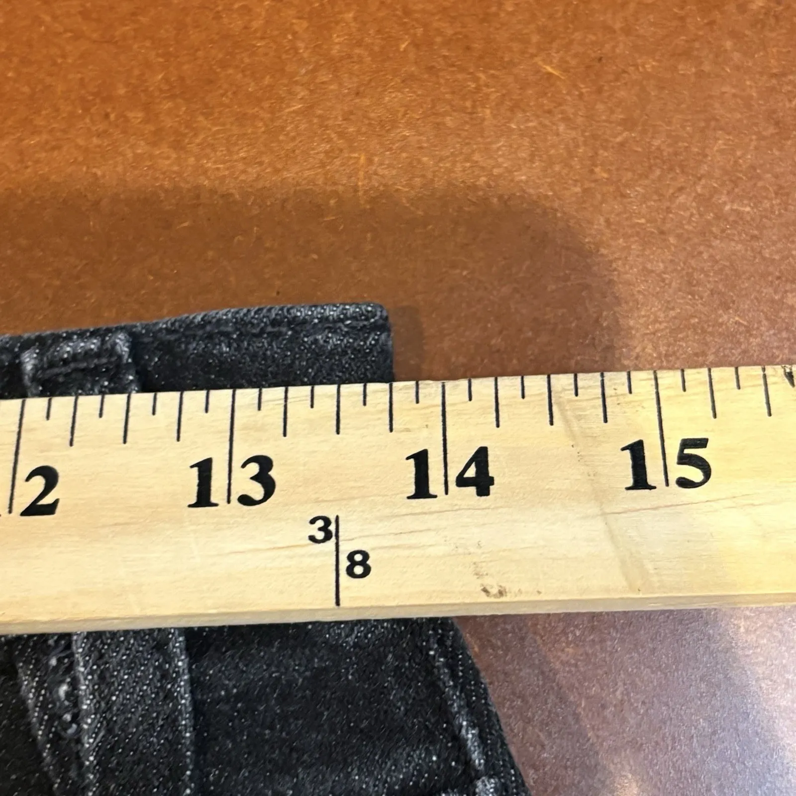 Hudson Women's Harlow Ultra High Rise Dark Raven Black Ankle Jeans Size 27 - Image 5