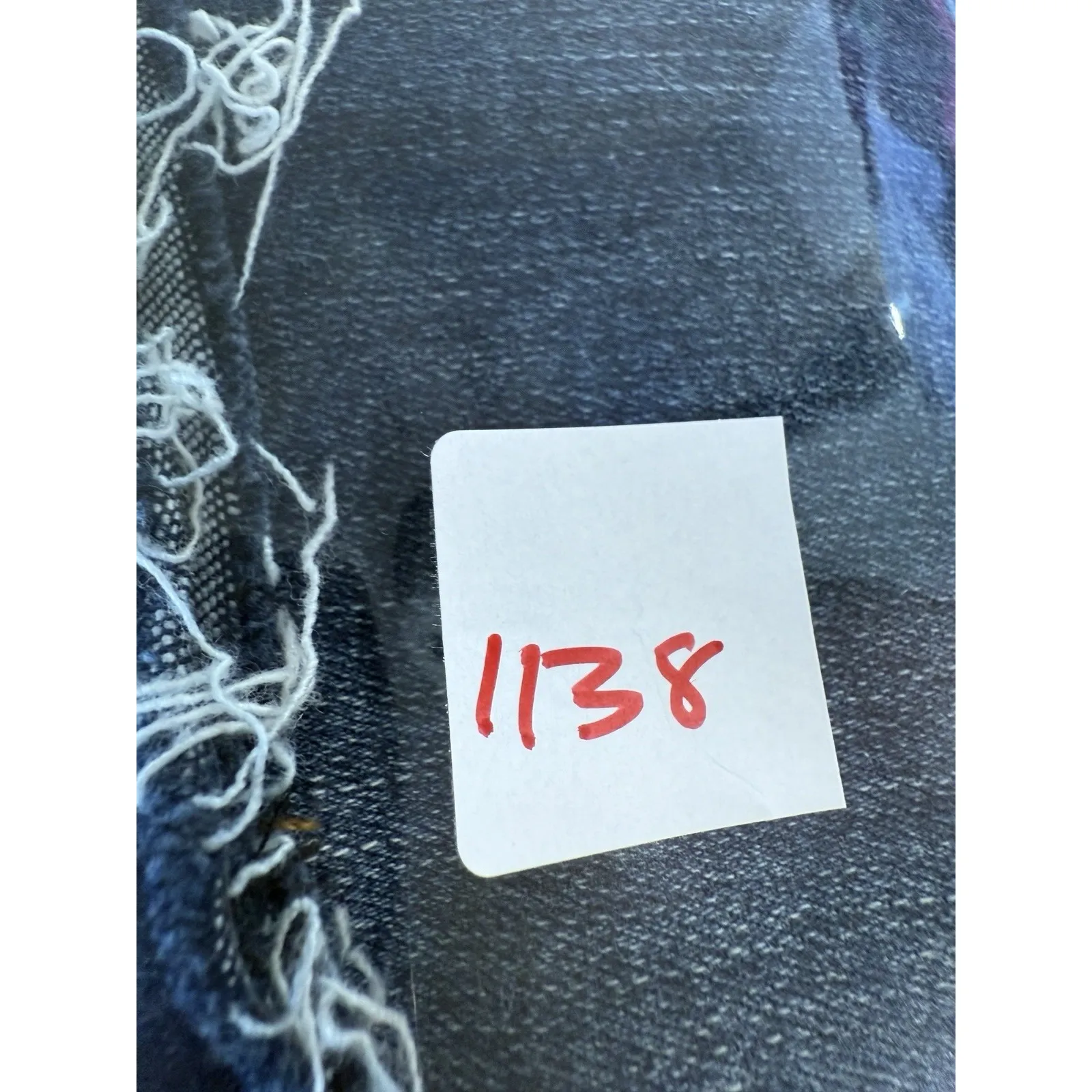 Spanx Distressed‎ Ankle Skinny Jeans Raw Hem Small Wash - Image 10