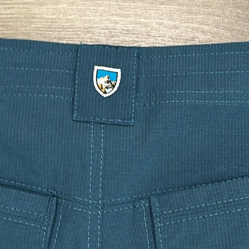 Kuhl Horizn Convertible Blue Stretch Bermuda Hiking Trail Shorts Size 6 - Image 6