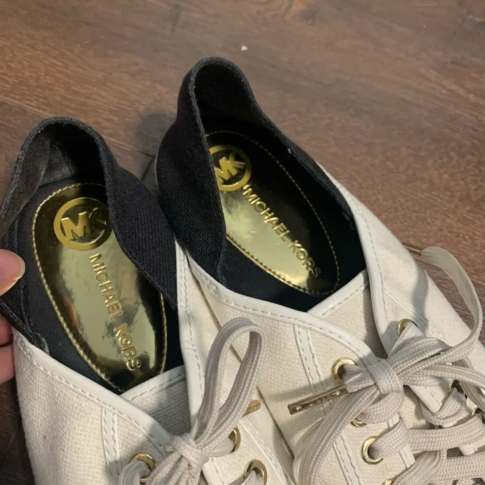 MK Michael Kors Espadrille Sneakers Black Size 10 - Image 4