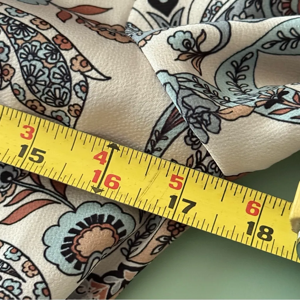 Show Me Your Mumu Dress Carrie Collared Cool Paisley Print Size M - Image 13