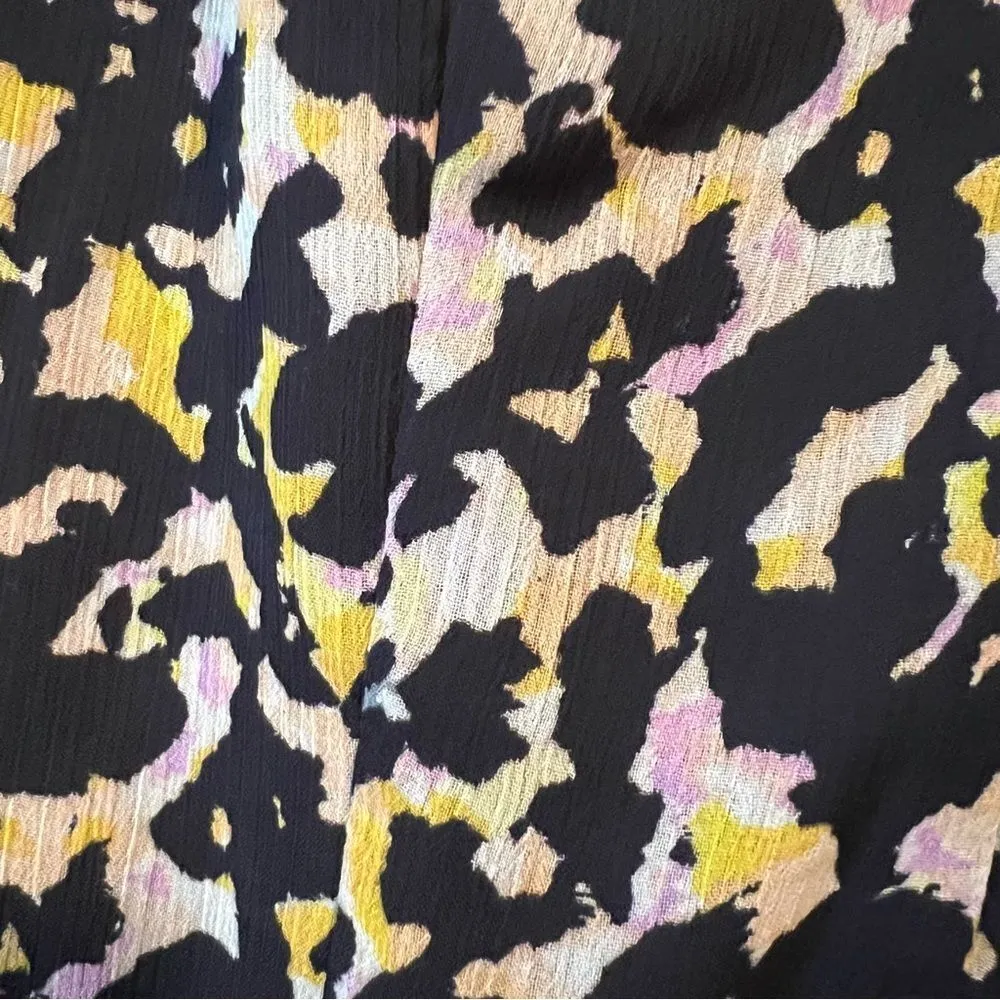 Amanda Uprichard Zita Leopard Ruffle Mini Dress - Image 10