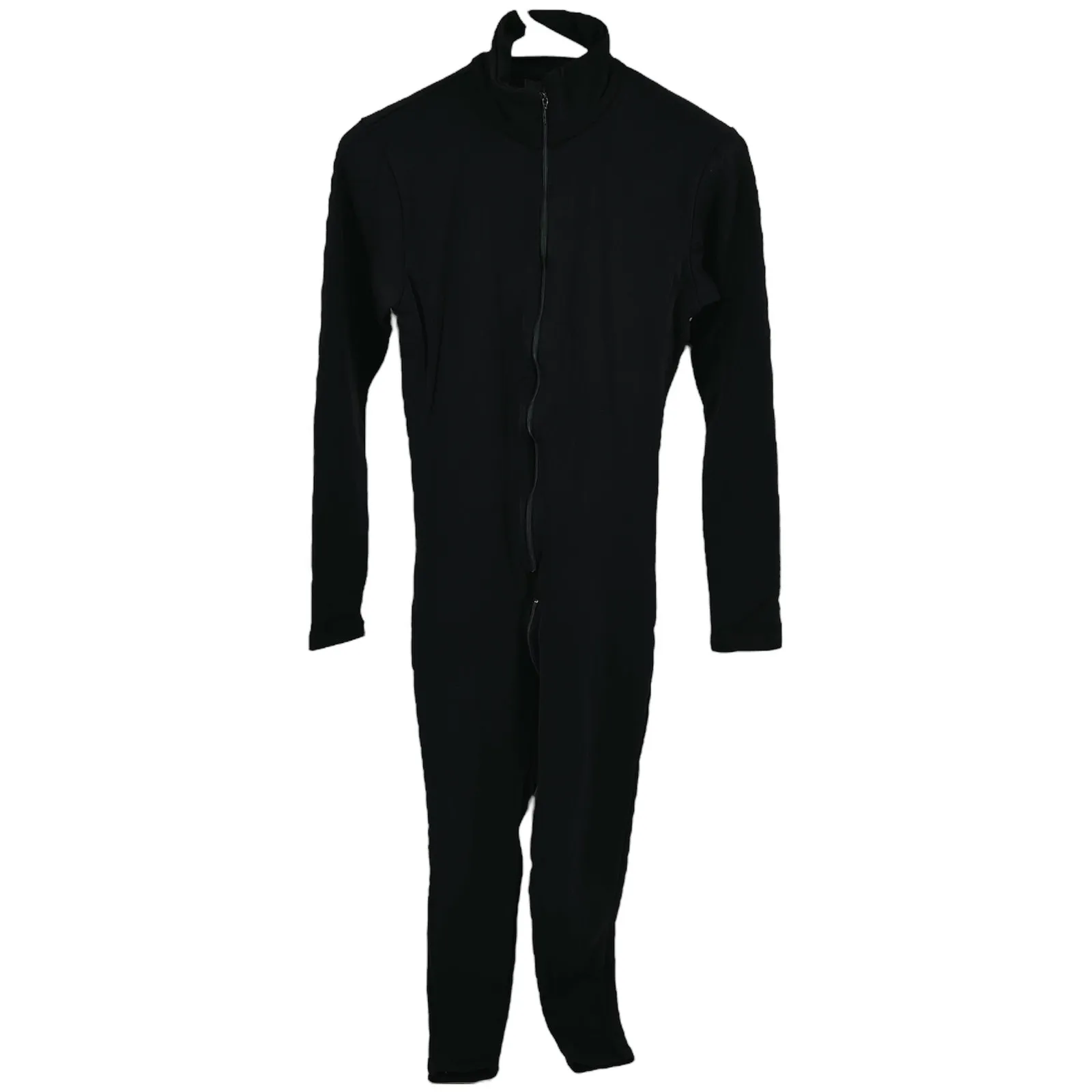 Nils Vanity Cat Suit Baselayer One Piece Snow Ski Stretch Zip Up Black Medium - Image 2