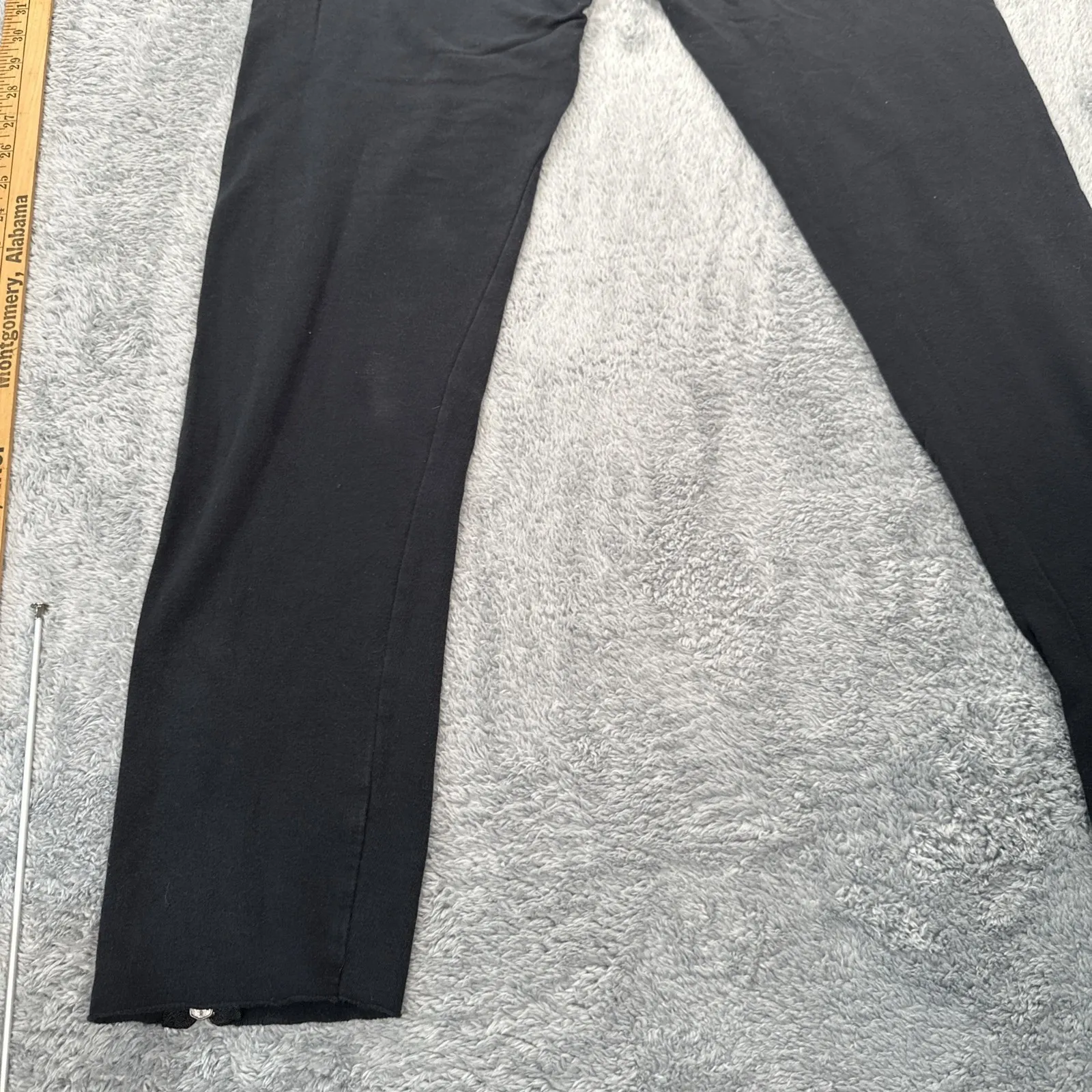 Abbey Dawn Young & Reckless Low Rise Avril Lavigne Punk Rock Grunge Leggings Y2K Black Size L - Image 12