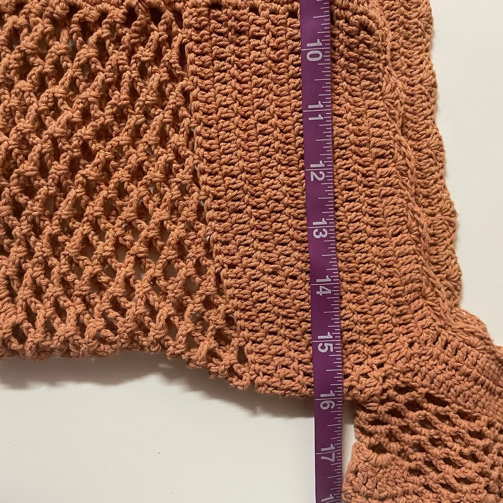 Clo Tan Crochet Knit Off - Image 7