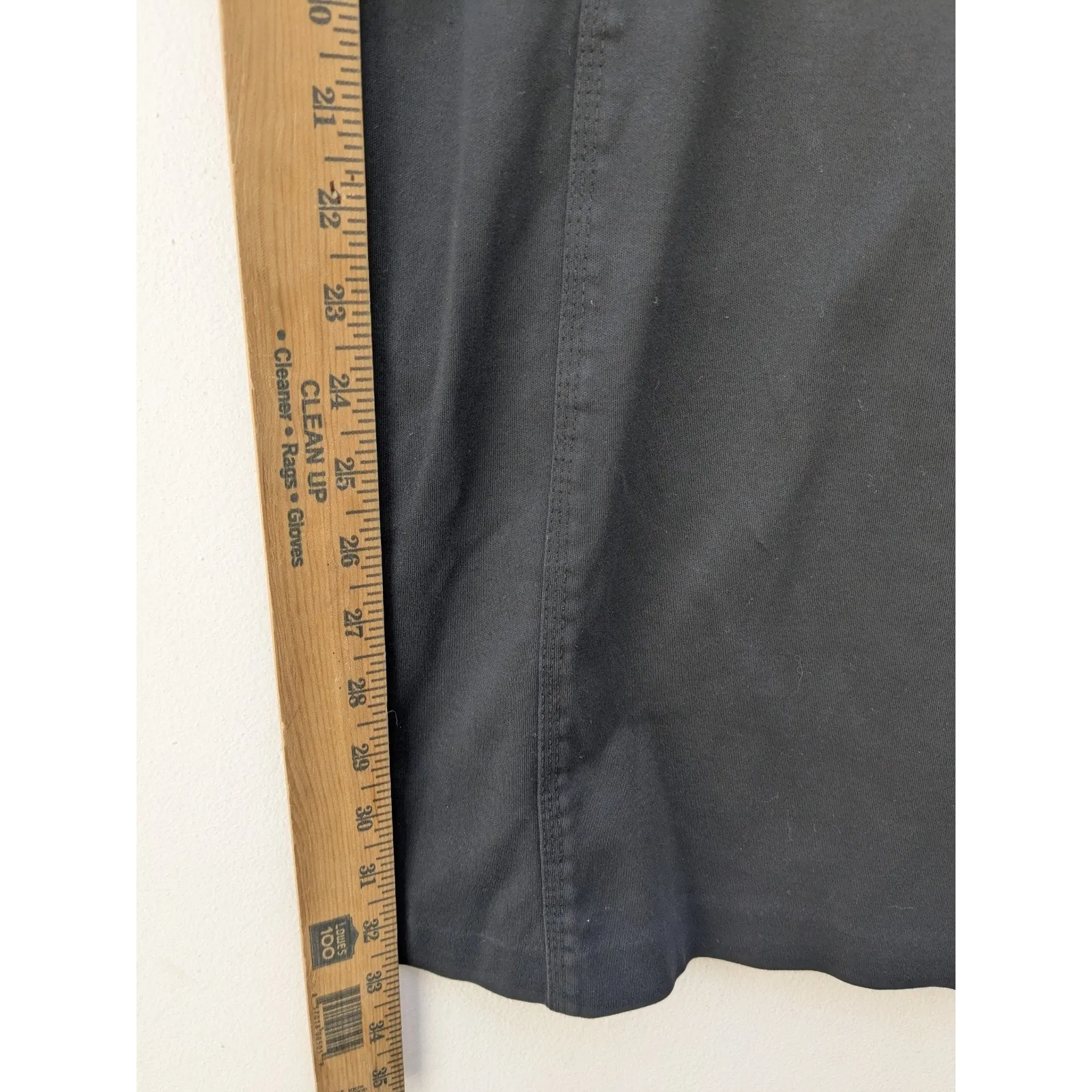 Banana Republic Women's Sheath Dress Short Sleeves Strech Black Size 0 - Image 5