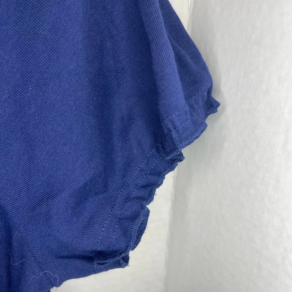 Karen Scott Women's Navy Blouse with Button Detail - Image 5