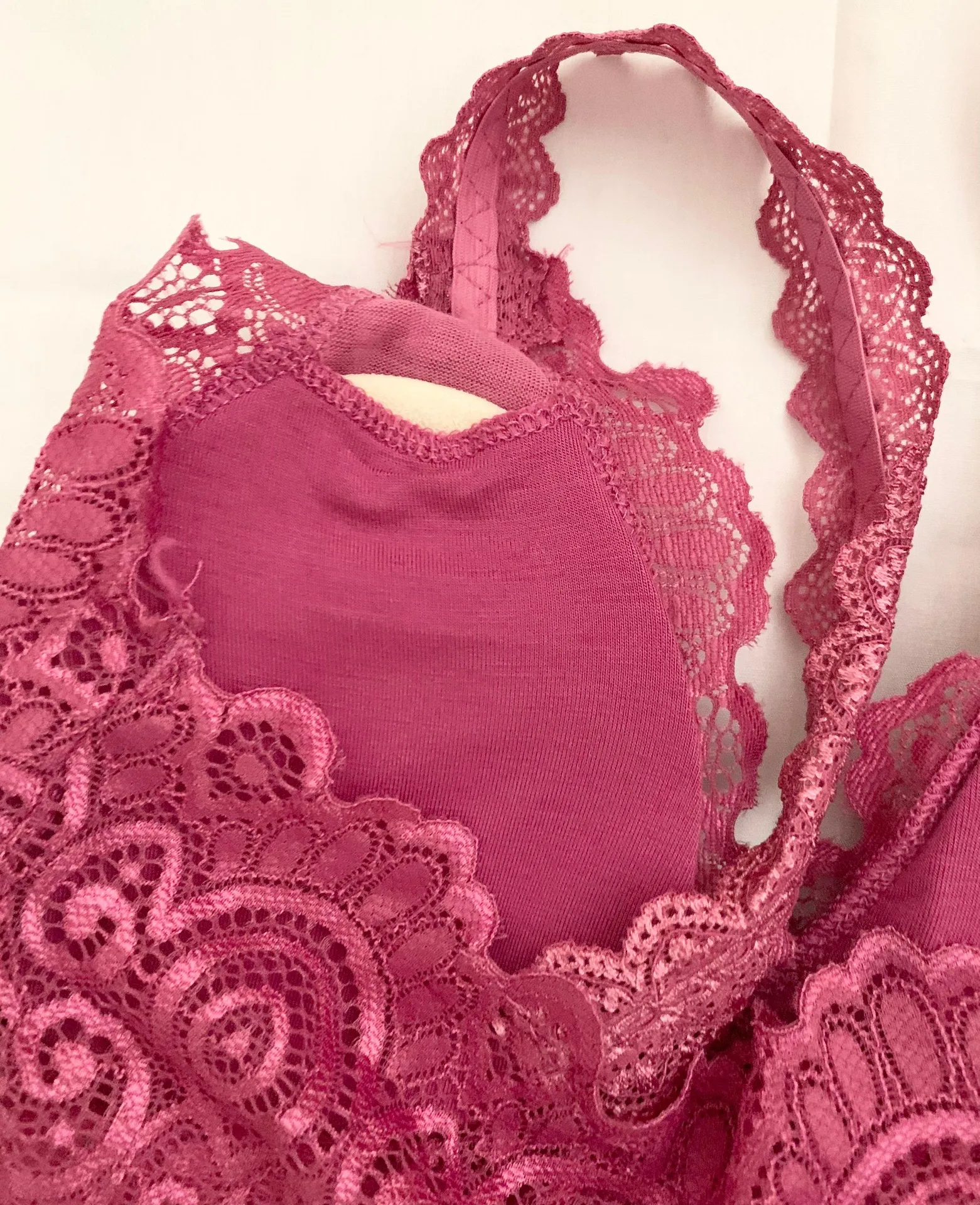 Bralette Bra Top Purple - Image 3