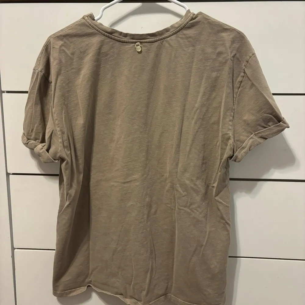 Malai Earth Brown Oversized Tee - Image 3