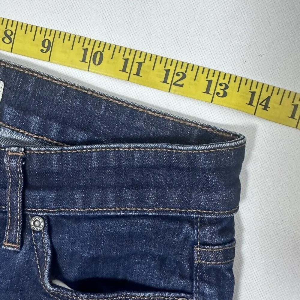 Rich & Skinny Jeans Womens 26 Blue Skinny Ankle Indigo Wash Denim - Image 5