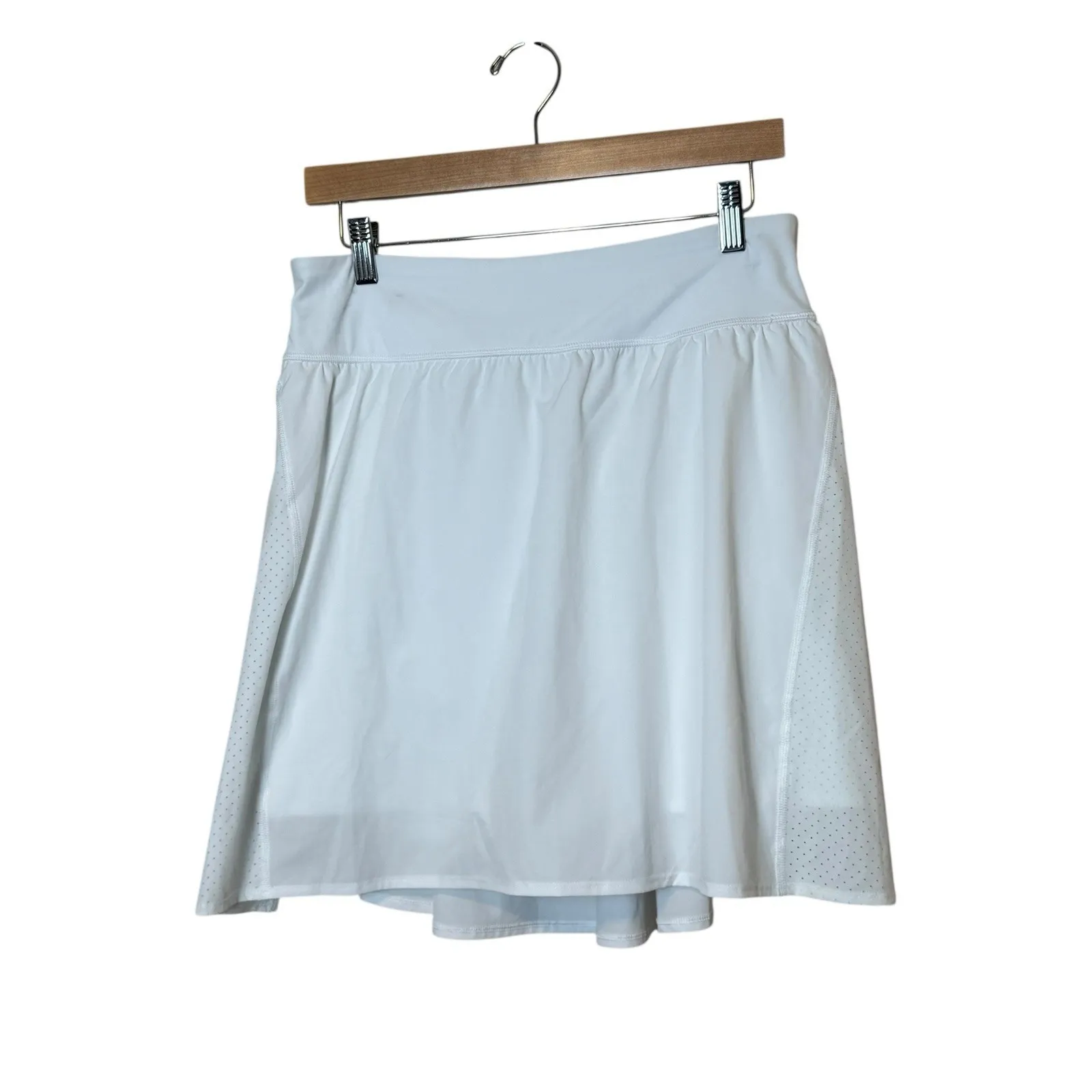 Spanx Get Moving Skort XL White Tennis Skirt Pocket Active Sporty Pickleball - Image 5