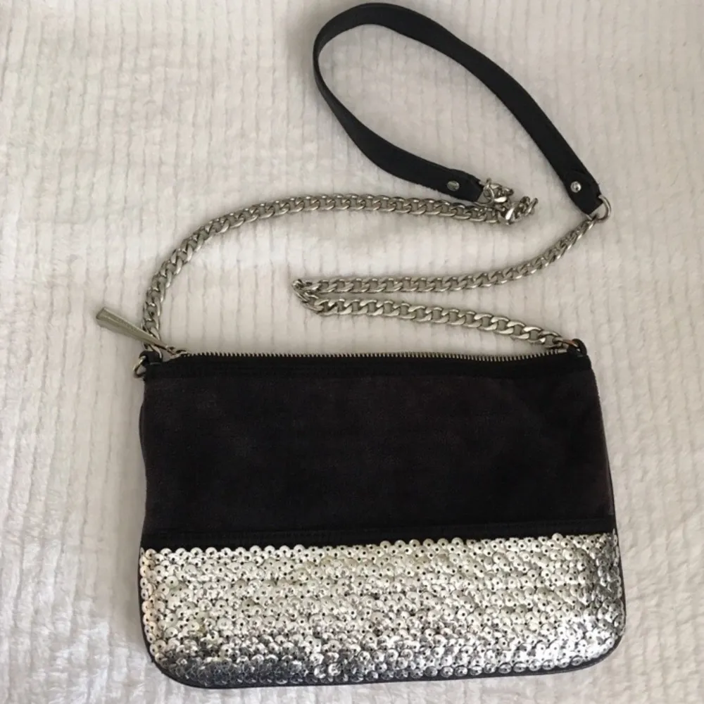 Juicy Couture Velour Sequin Crossbody Bag - Image 3