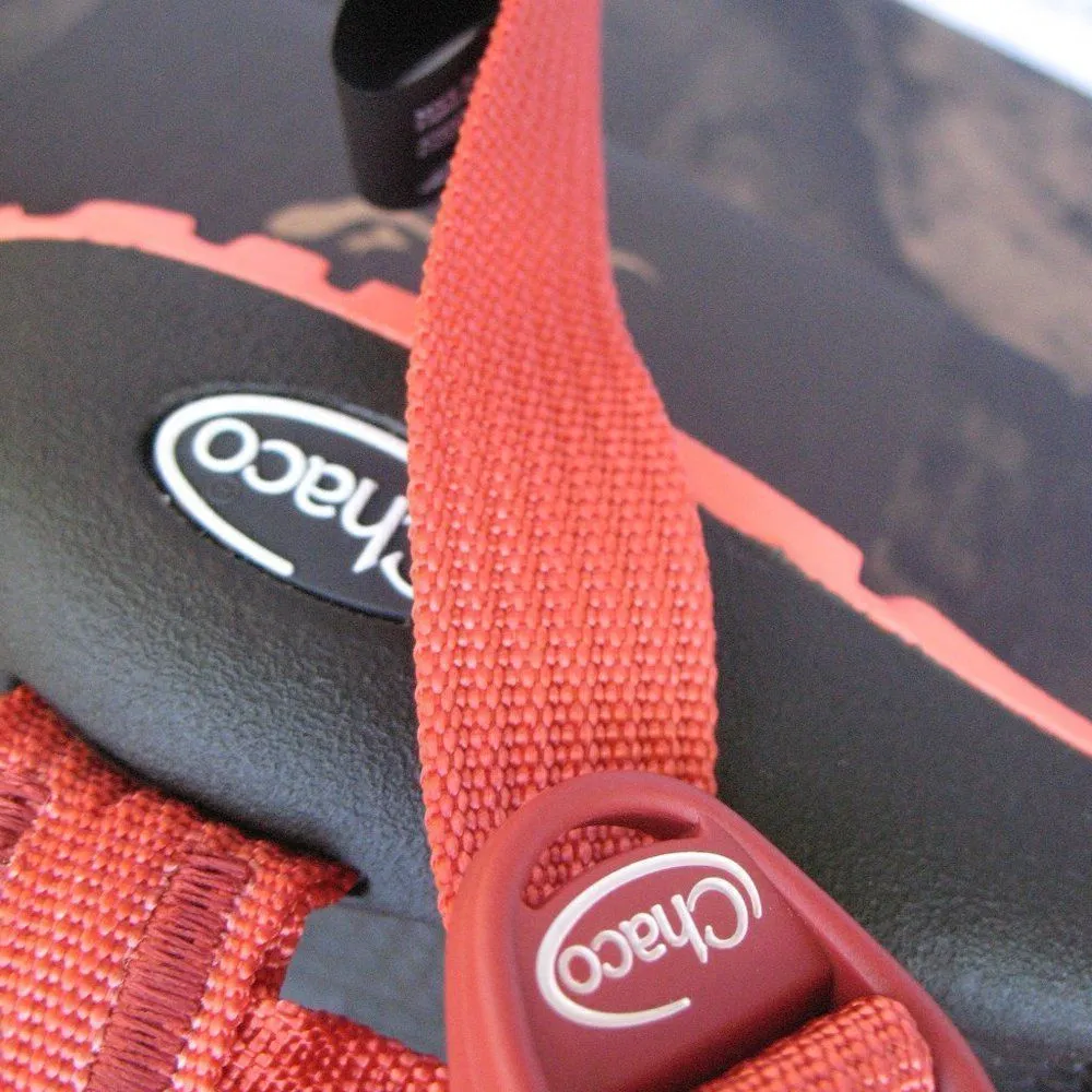 NWT Chaco Z2 Womens 6 Classic Sandals Orange Red - Image 6