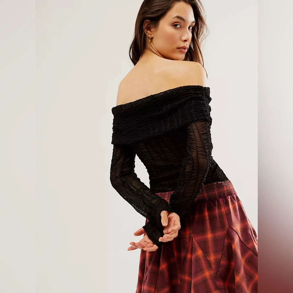 Free People Xia Plaid Skirt - Size Small - Image 2