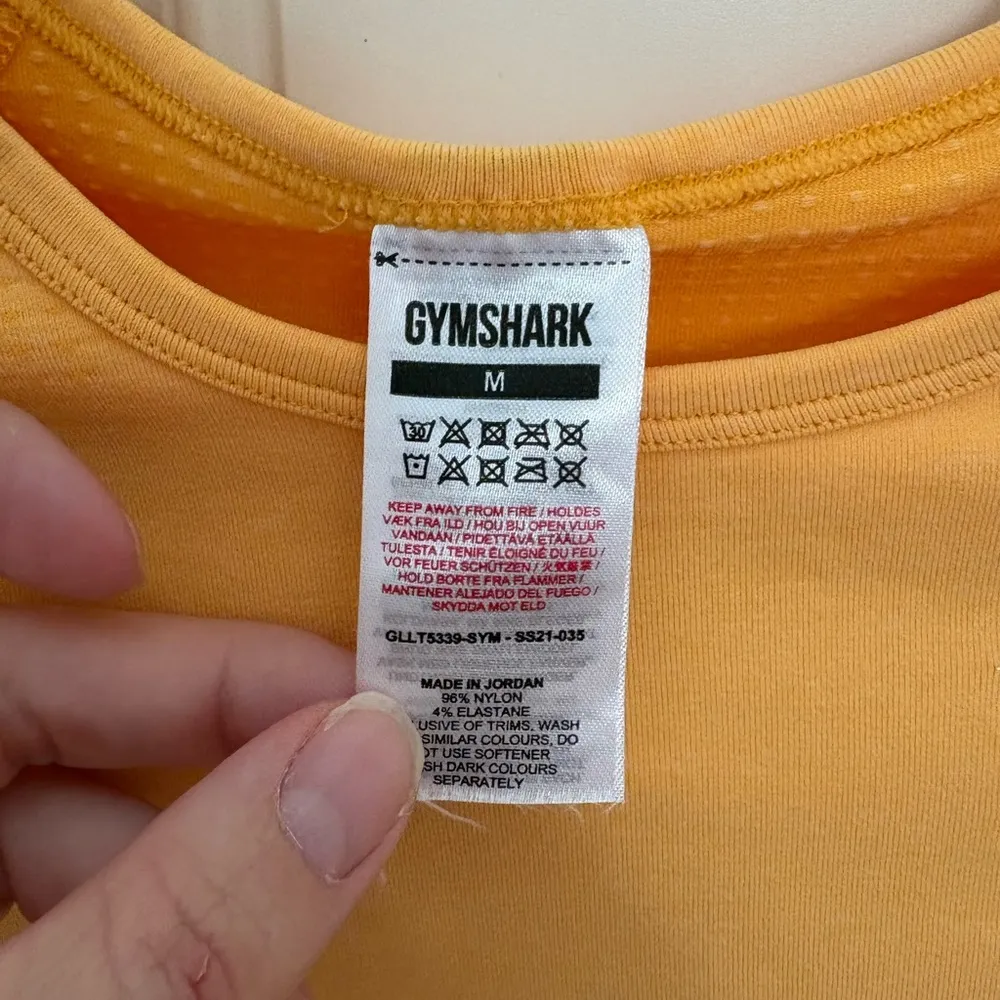 Gymshark Vital Seamless 2.0 Light Long Sleeve Top Size Medium - Image 4