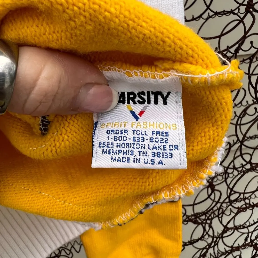 Vintage 90s Varsity Colorado Rams heavy cheer sweater - Image 3