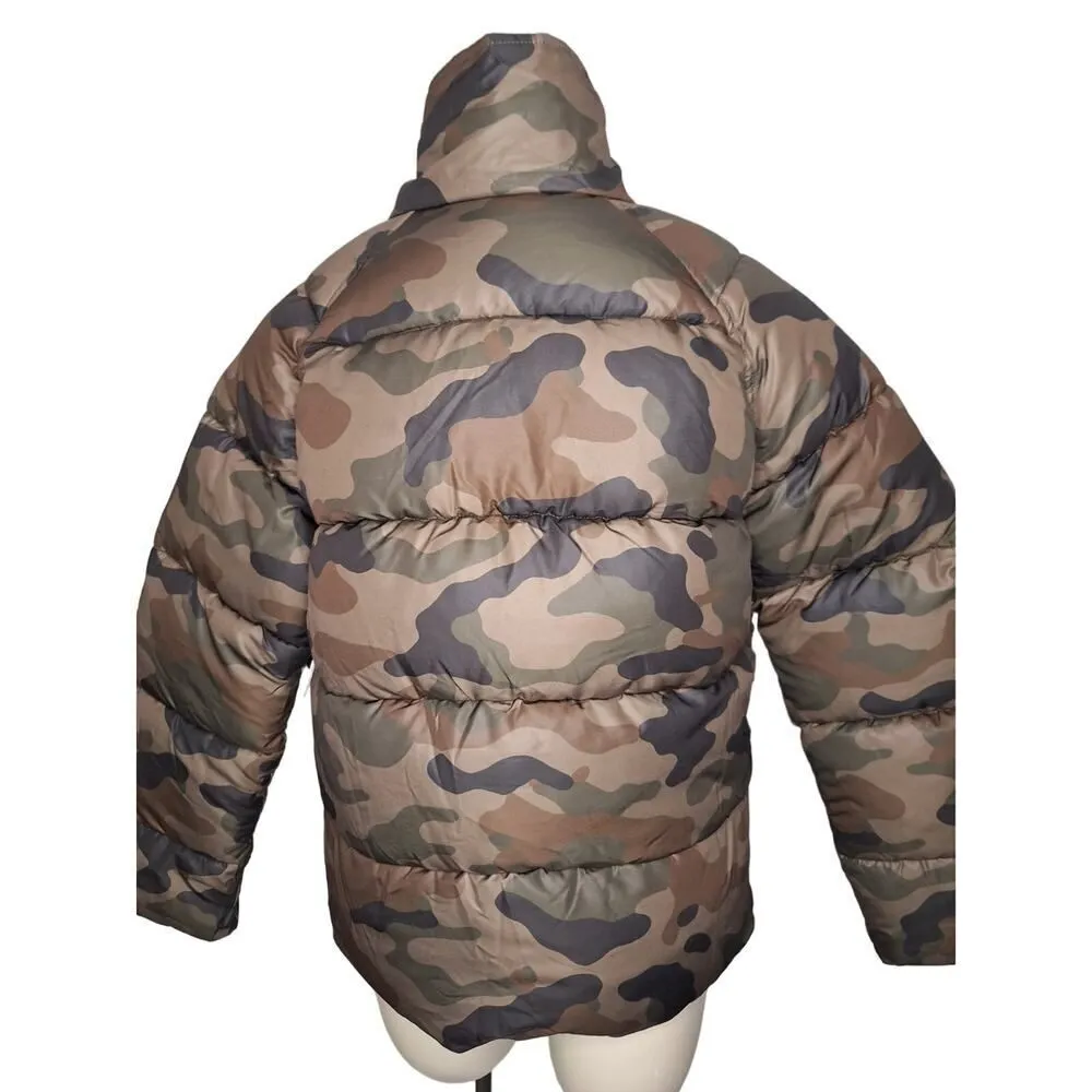 BP. Camouflage Puffer Jacket Size Medium Warm Winter Coat Pockets NWT - Image 2