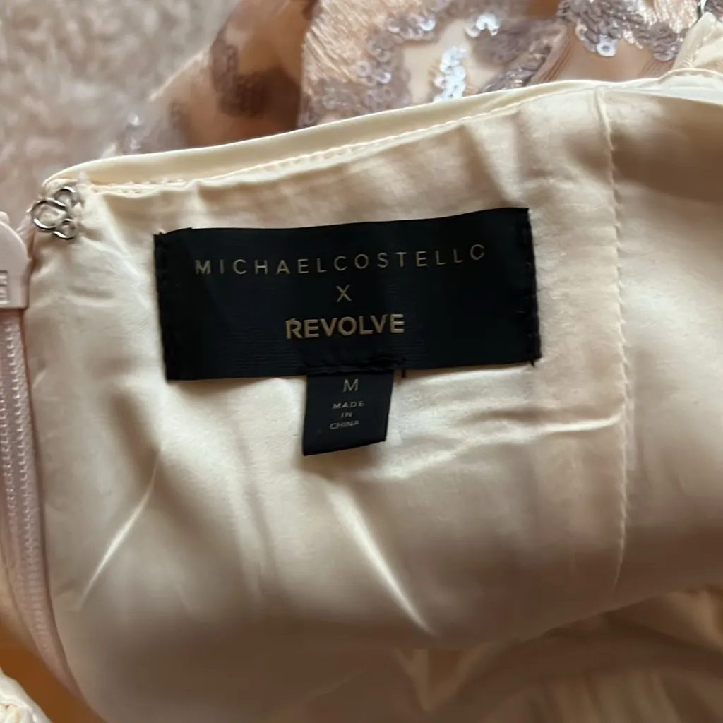 Michael Costello X Revolve Gervais Size Medium Sequin Glam Party - Image 5