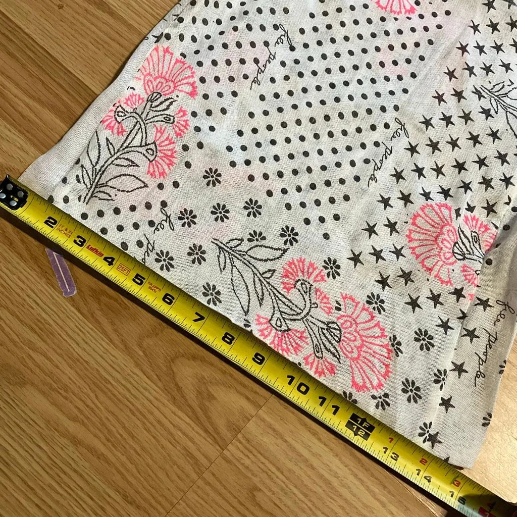 Free People  canvas tote bag 14.5” X 15” #746 - Image 2