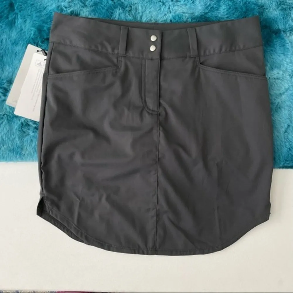 adidas Women's Essential 3-Stripe Golf Skort Size 2 - Image 4