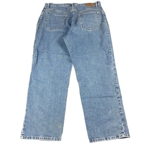 Vintage Lauren Jeans Co. Straight Leg Mom Jeans Light Wash Denim Plus Size 16W - Image 6