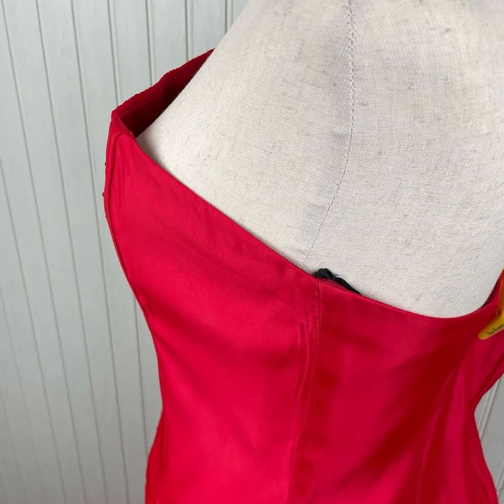 Vintage 90s Y2K Jessica McClintock Gunne Sax Two Piece Sleeveless Formal Dress - Image 4