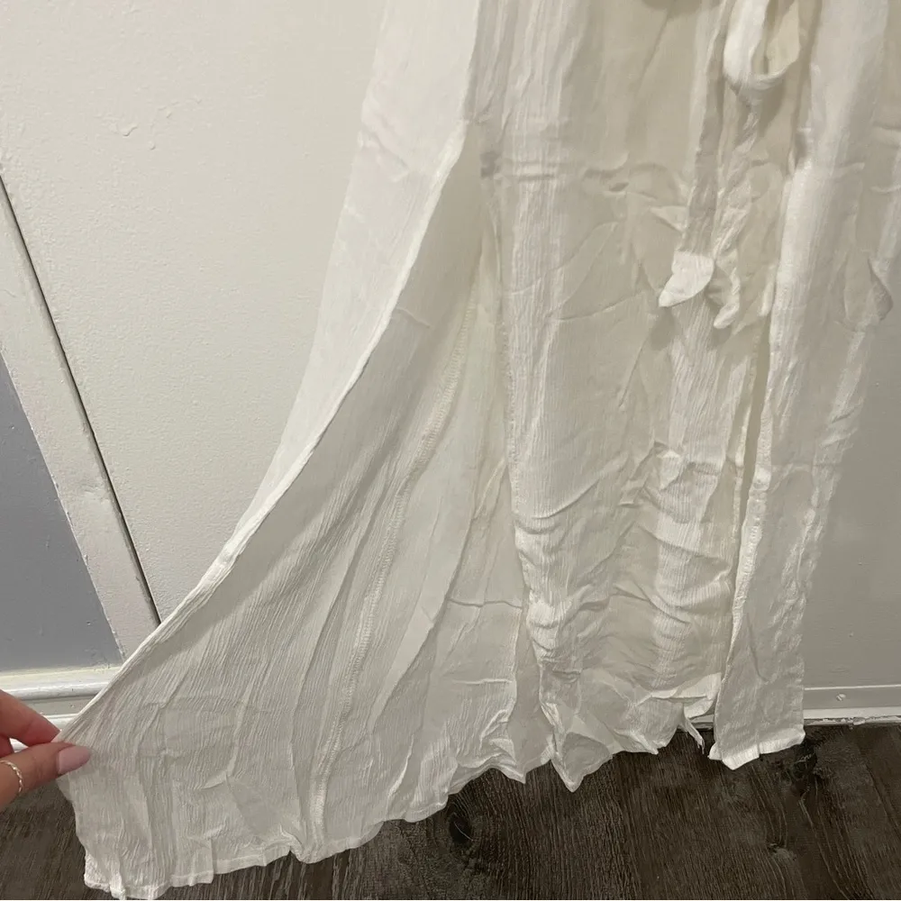 C. Luce White Lace Maxi Dress - Image 5