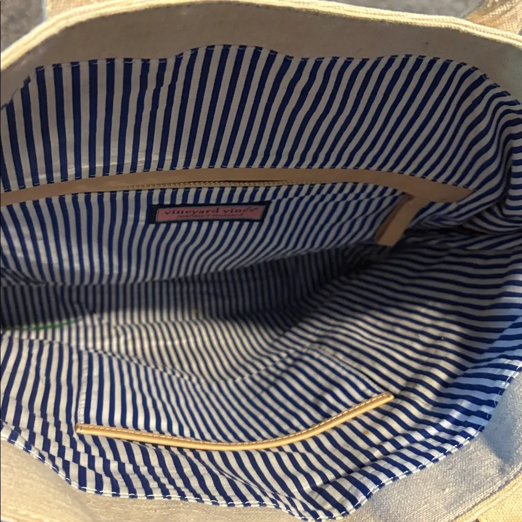 VINEYARD VINES MEDALLION EMBROIDERED TOTE - Image 7