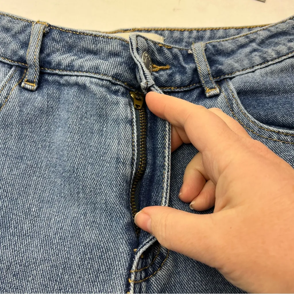 Pacsun Mom Jean Size 26 Womens Denim‎ Blue Five Pockets 90s 80s High Waist *FLAW - Image 10