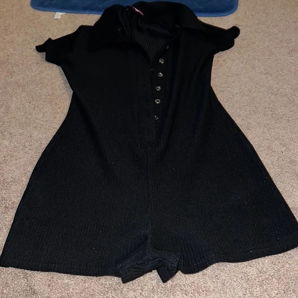 Edikted medium black romper - Image 4