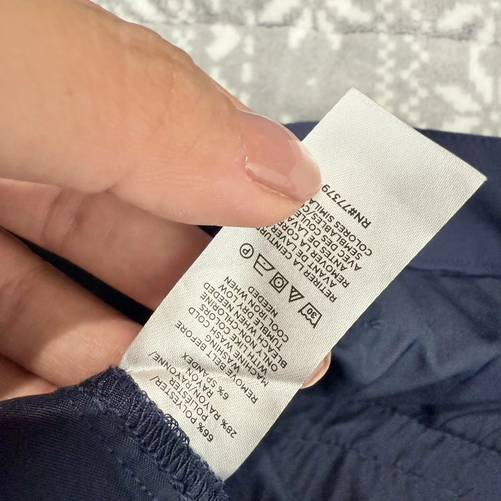 NWOT Ann Taylor The Belted Straight-Leg Pant Pure Sapphire Size 14 Workwear‎ - Image 4