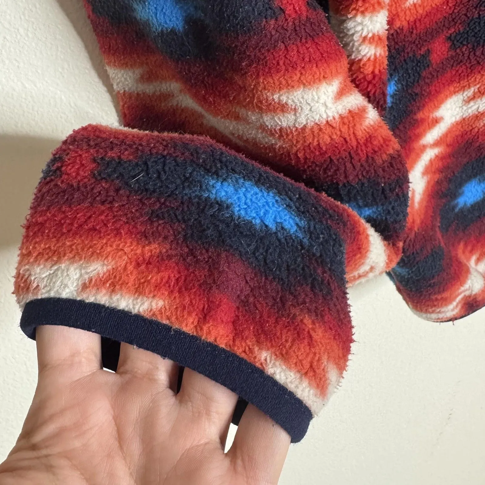 Patagonia Synchilla Snap-T Fleece Pullover Womens S wild desert aztec pattern - Image 14