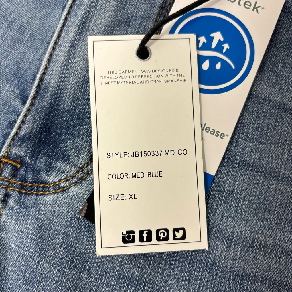 Judy Blue Blue Jean Shorts Size XL Style#JB150337 MD-CO   New - Image 8