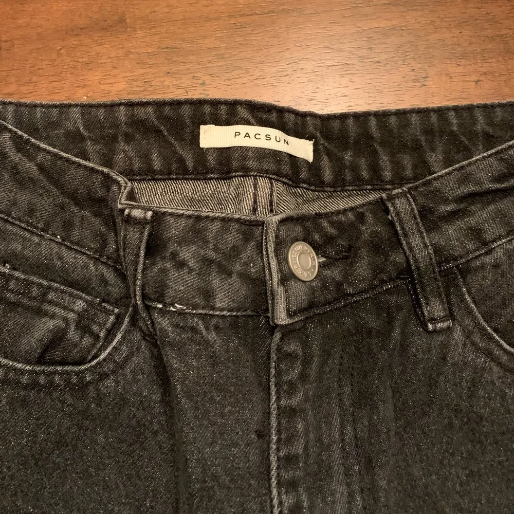 PacSun Jeans Mom Jean Black Women’s 25 - Image 2
